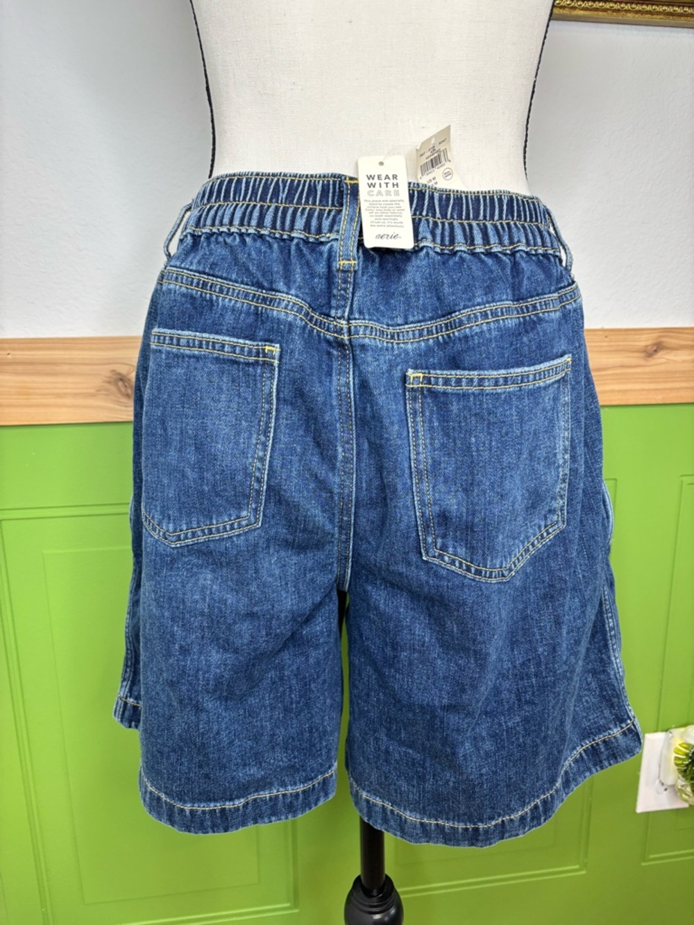 NWT Aerie Denim Shorts - Picture 6 of 11